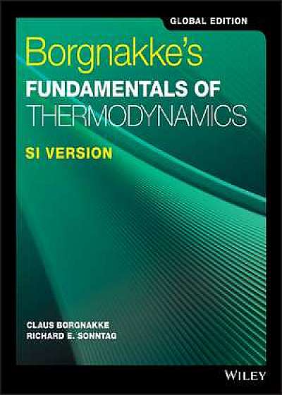 Coperta cărții Borgnakke′s Fundamentals of Thermodynamics de Claus Borgnakke