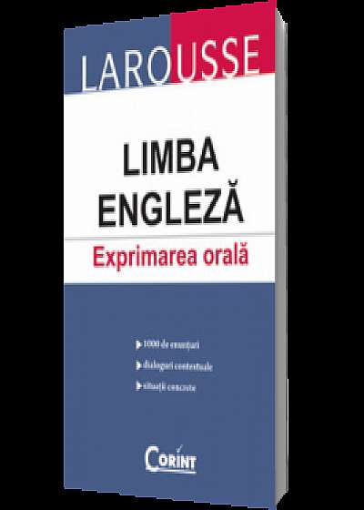 Coperta cărții Larousse. Limba engleză. Exprimare orală