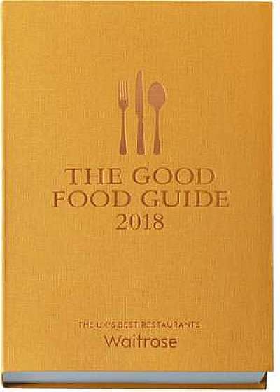 Coperta cărții Good Food Guide 2018