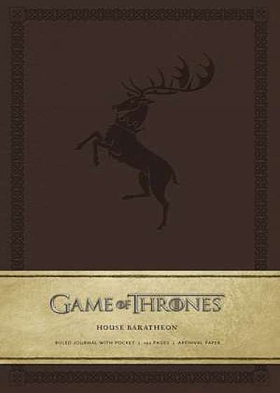 GAME OF THRONES: HOUSE BARATHEON HARDCOVER RULED JOURNAL