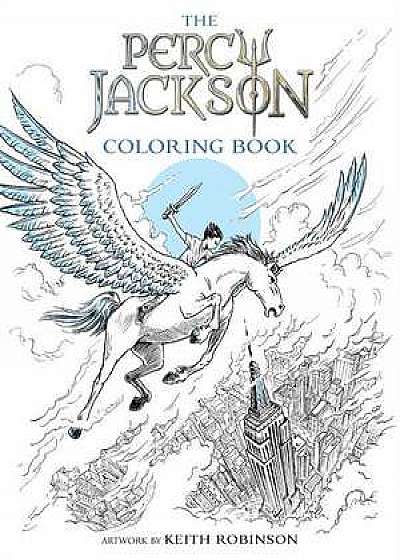 Percy Jackson and the Olympians The Percy Jackson Coloring Book