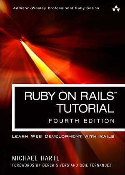 Coperta cărții Ruby on Rails Tutorial