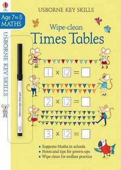 Wipe-Clean Times Tables 7-8