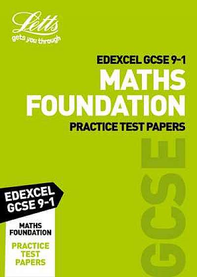 Grade 9-1 GCSE Maths Foundation Edexcel Practice Test Papers