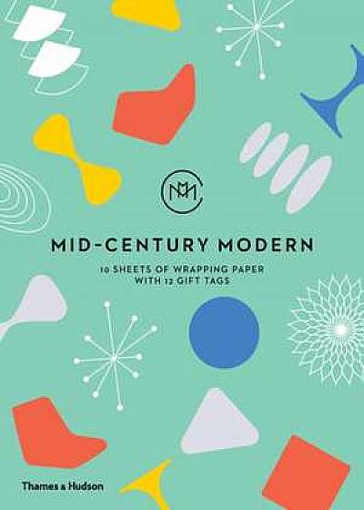 MID-CENTURY MODERN 10 SHEETS O