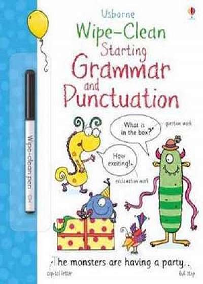 Wipe-Clean Starting Grammar and Punctuation