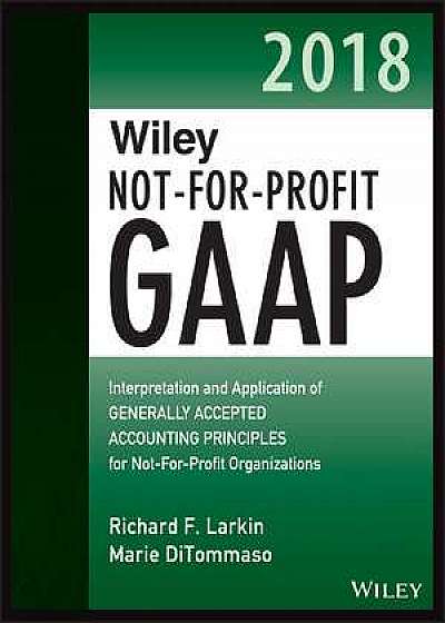 Wiley Not–for–Profit GAAP 2018