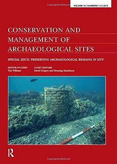 Conservation and Management of Archaeological Sites