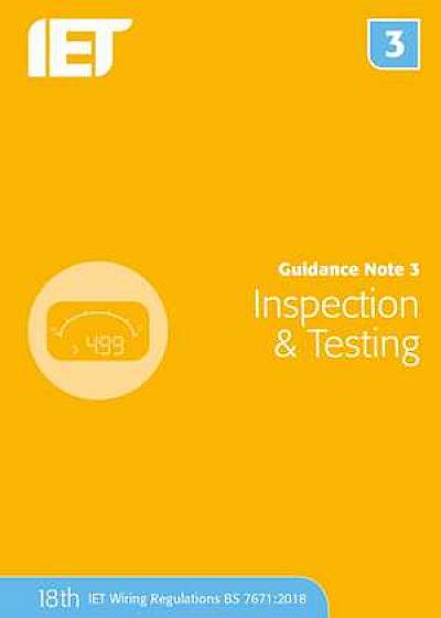 Guidance Note 3: Inspection & Testing