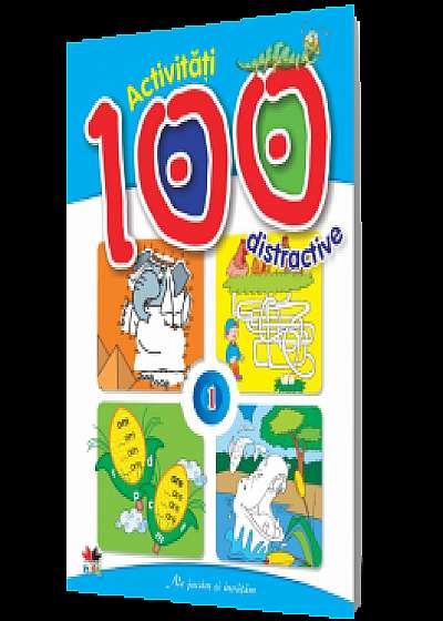 Coperta cărții 100 Activităţi distractive vol. 1
