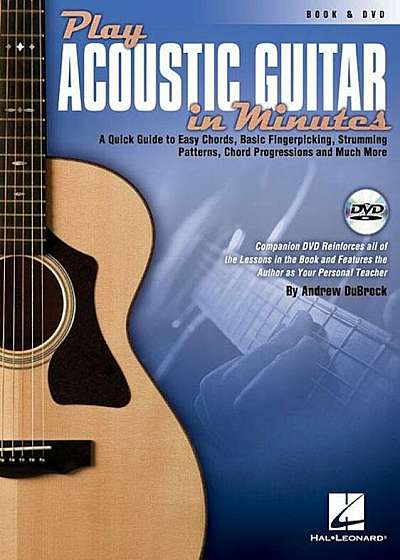 Play Acoustic Guitar in Minutes 'With DVD', Paperback