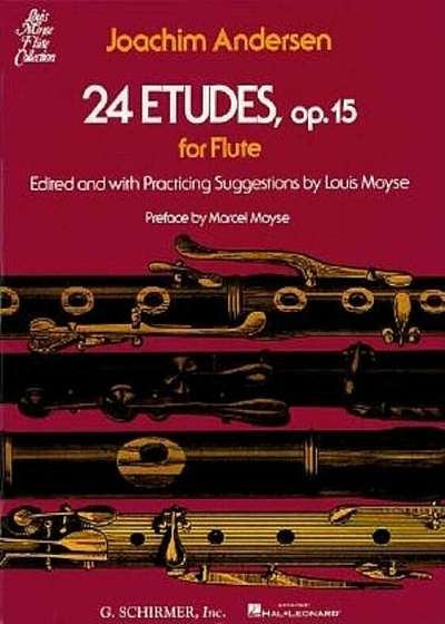 24 Etudes of Flutes, Op. 15, Paperback
