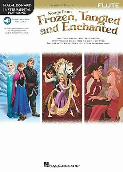 Songs from Frozen, Tangled and Enchanted: Flute, Paperback