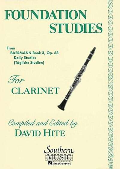 Foundation Studies, Op. 63: Clarinet, Paperback