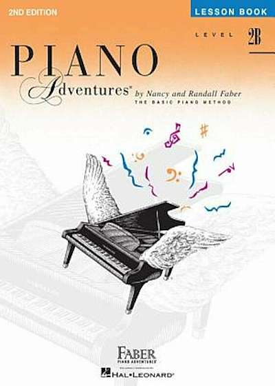 Piano Adventures, Level 2B, Lesson Book, Paperback