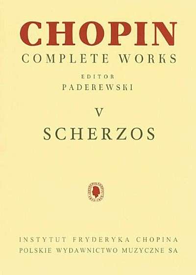 Scherzos: Chopin Complete Works Vol. V, Paperback
