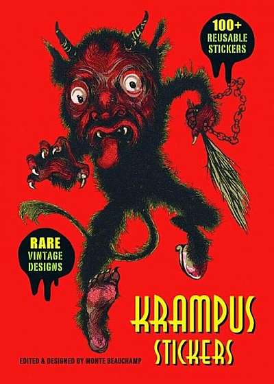 Krampus Sticker Collection, Hardcover