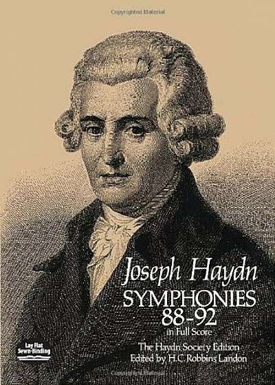 Symphonies 88-92 in Full Score: The Haydn Society Edition, Paperback