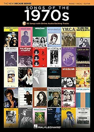 Songs of the 1970s: The New Decade Series with Online Play-Along Backing Tracks, Paperback