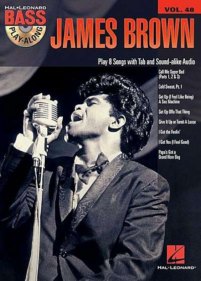 James Brown: Bass Play-Along Volume 48, Paperback