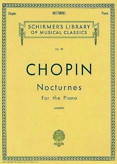 Chopin: Nocturnes for the Piano, Paperback
