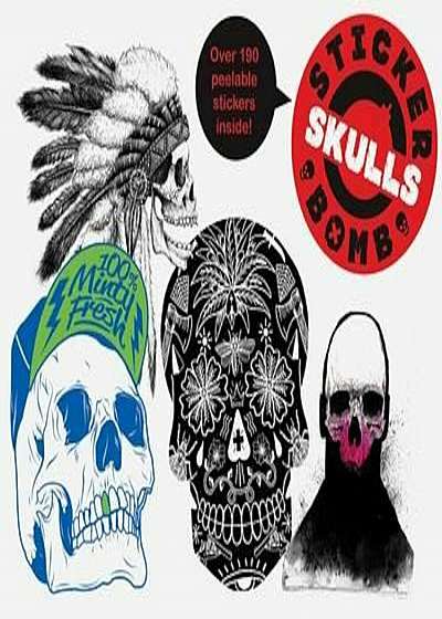 Stickerbomb Skulls, Paperback