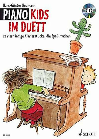 Piano Kids Duet: Fun-Making Piano Pieces for Four Hands, Paperback