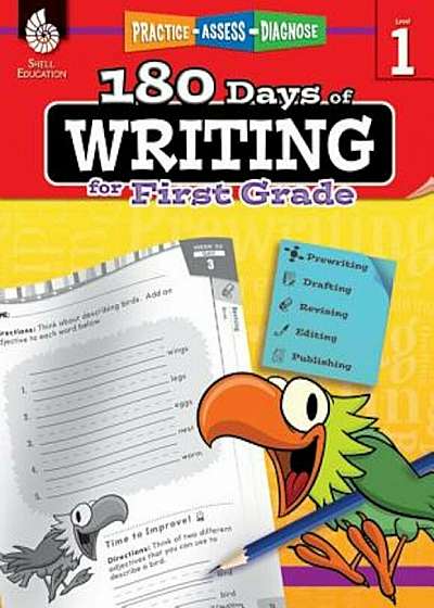 180 Days of Writing for First Grade (Grade 1): Practice, Assess, Diagnose, Paperback