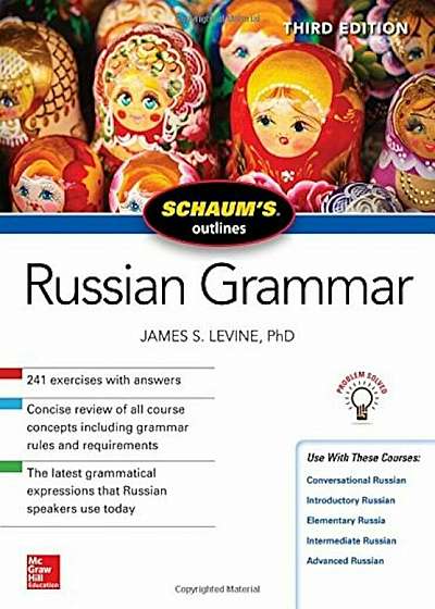 Schaum's Outline of Russian Grammar, Third Edition, Paperback