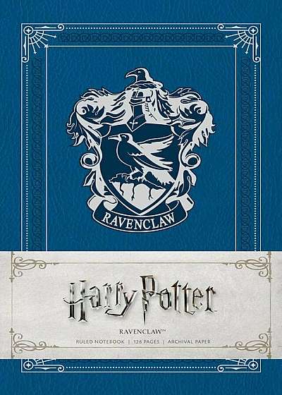 Harry Potter: Ravenclaw Ruled Notebook, Paperback