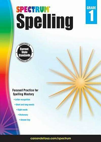 Spectrum Spelling, Grade 1, Paperback
