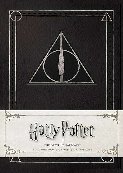 Harry Potter: The Deathly Hallows Ruled Notebook, Paperback