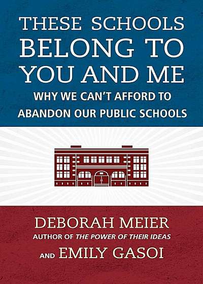 These Schools Belong to You and Me: Why We Can't Afford to Abandon Our Public Schools, Hardcover