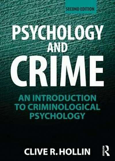 Psychology and Crime, Paperback