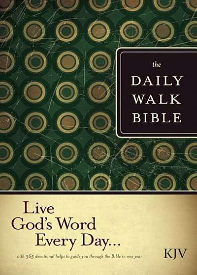 Daily Walk Bible-KJV, Paperback