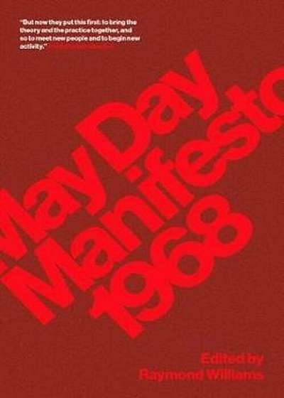 May Day Manifesto 1968, Paperback