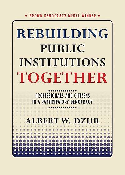 Rebuilding Public Institutions Together: Professionals and Citizens in a Participatory Democracy, Paperback