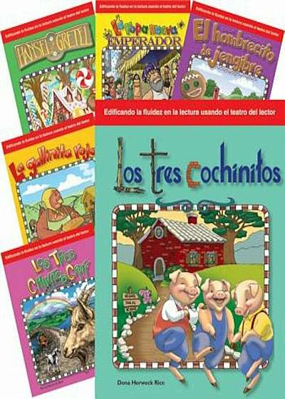 Children's Folk Tales and Fairy Tales 6-Book Spanish Set (Reader's Theater), Paperback