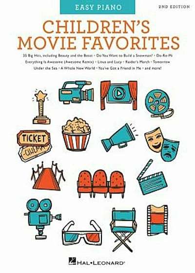 Children's Movie Favorites: Easy Piano, Paperback