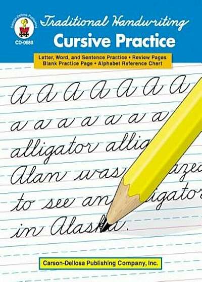 Traditional Handwriting: Cursive Practice, Grades 2