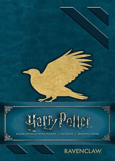 Harry Potter: Ravenclaw Ruled Pocket Journal, Hardcover