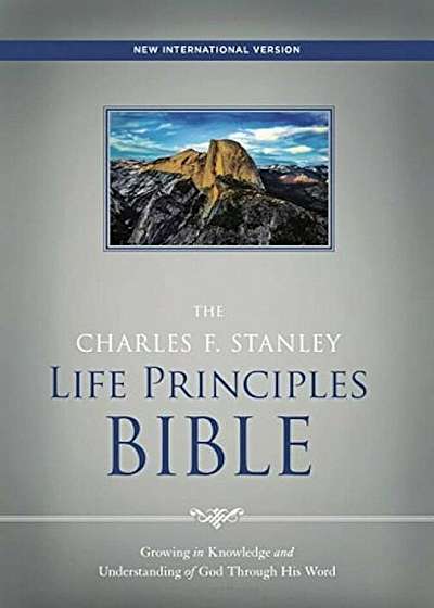NIV, the Charles F. Stanley Life Principles Bible, Hardcover, Red Letter Edition, Hardcover