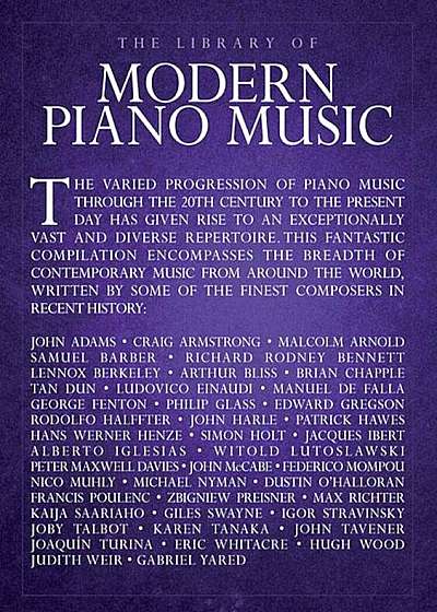 The Library of Modern Piano Music, Paperback