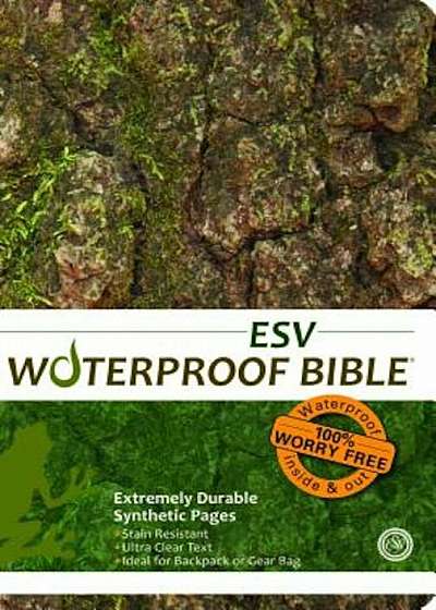 Waterproof Bible-ESV-Tree Bark, Paperback