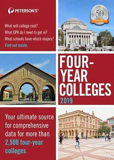 Four-Year Colleges 2019, Paperback