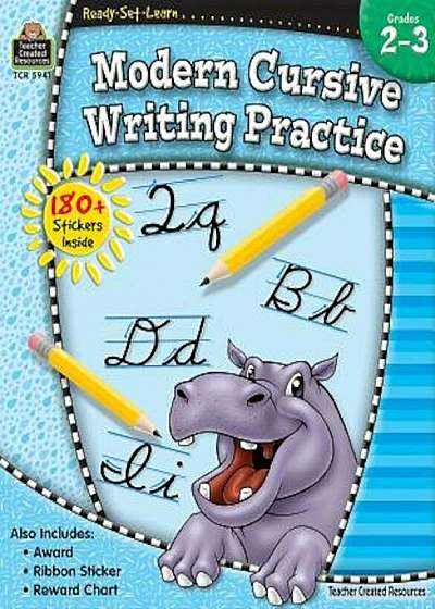 Ready-Set-Learn: Modern Cursive Writing Practice Grd 2-3, Paperback