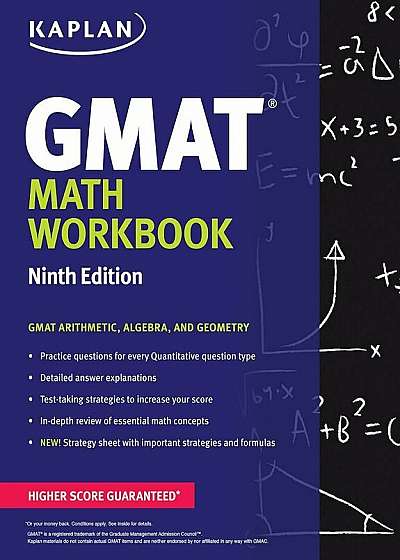 Kaplan GMAT Math Workbook, Paperback