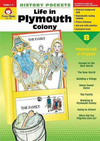 Life Plymouth Colony Grade 1-3, Paperback