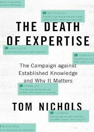 Death of Expertise, Paperback