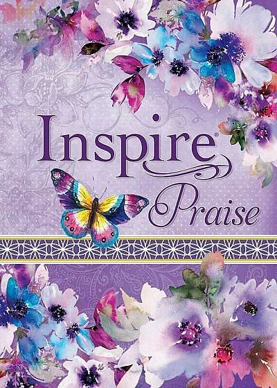 Inspire Praise Bible NLT, Feminine Deluxe, Hardcover